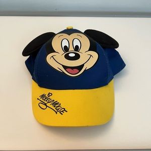 Disney Parks Mickey Mouse with Ears Hat Youth Adjustable Strap